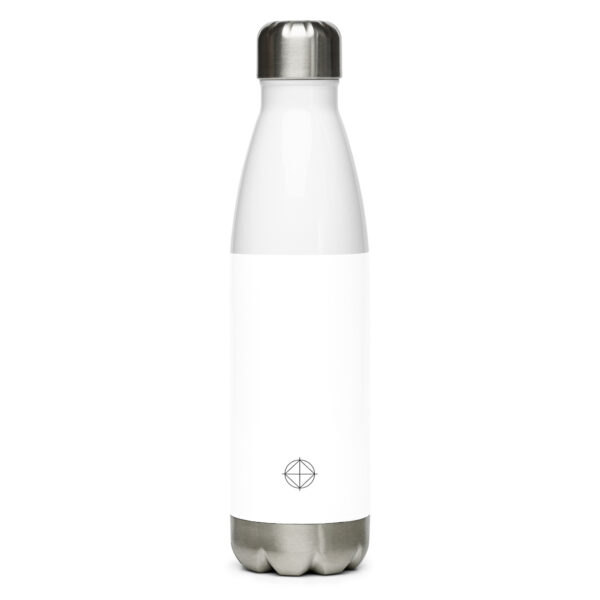 Stainless Steel Water Bottle (White | Logo)