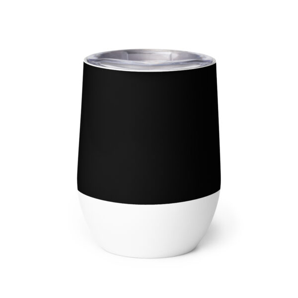 Wine tumbler (Black | Logo) - Image 7
