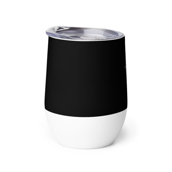 Wine tumbler (Black | Logo) - Image 9