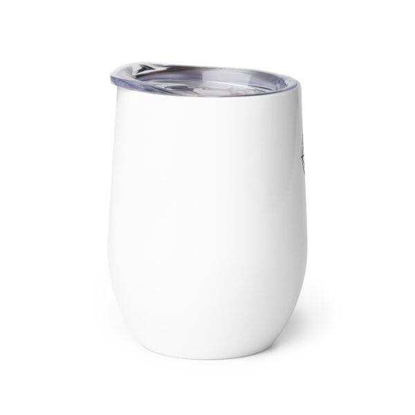 Wine tumbler (White | Logo) - Image 10